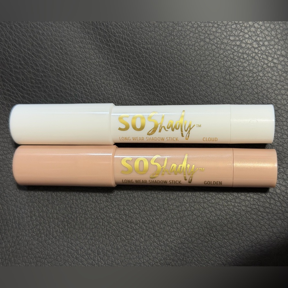 2 Shimmer Highlight Shadow Sticks So Shaddy colors Cloud & Golden